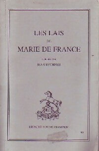Les lais - Marie De France - Livre