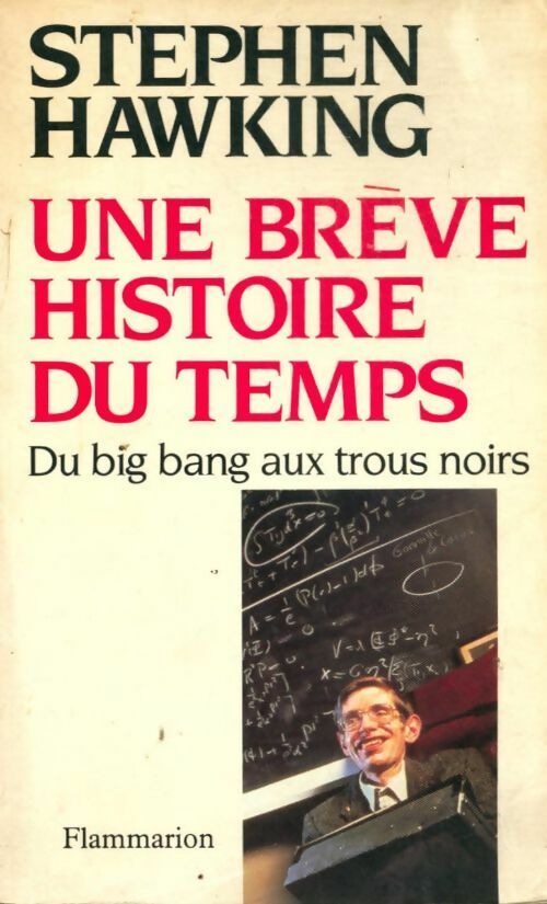 Une brève histoire du temps - Stephen Hawking - Livre