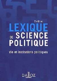 Lexique de science politique - Olivier Nay - Livre