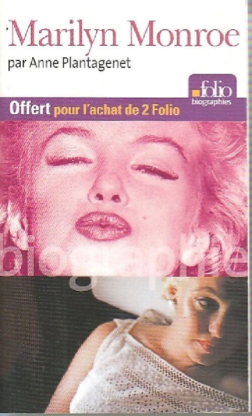 Marilyn Monroe - Anne Plantagenet - Livre