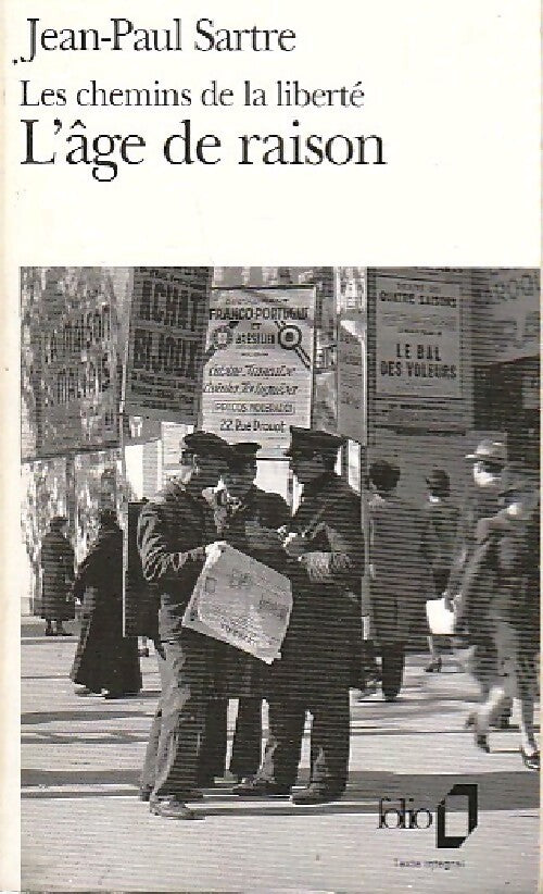 Les chemins de la liberté Tome I : L'âge de raison - Jean-Paul Sartre - Livre