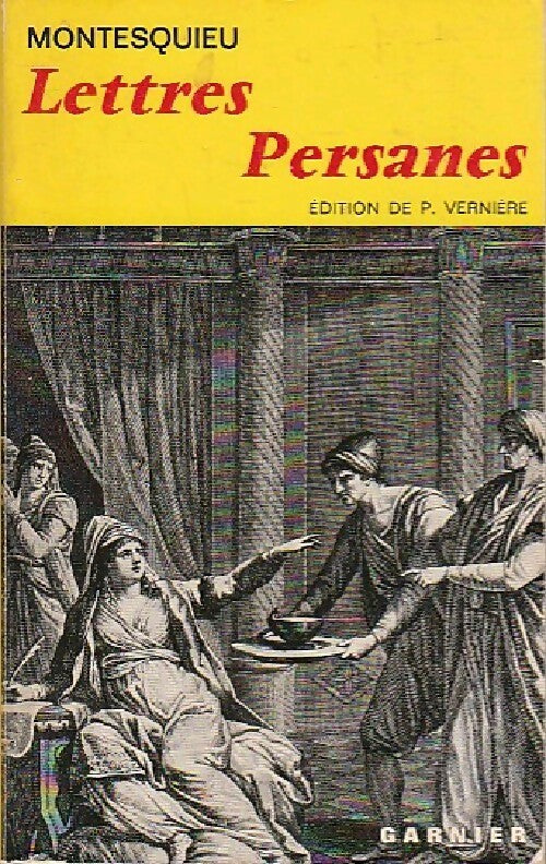 Lettres persanes Tome II - Charles De Montesquieu - Livre