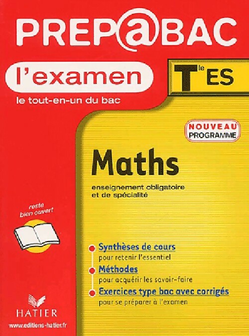 Maths Terminale S : l'examen - René Merckhoffer - Livre