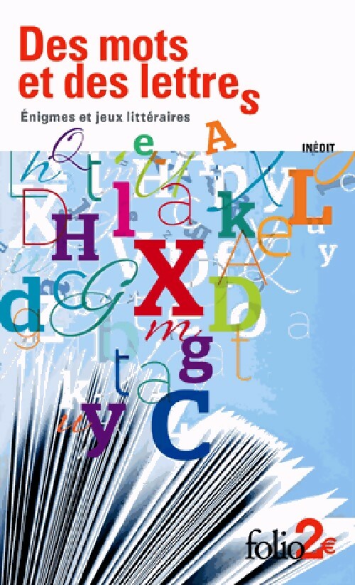 Des mots et des lettres - Collectif - Livre