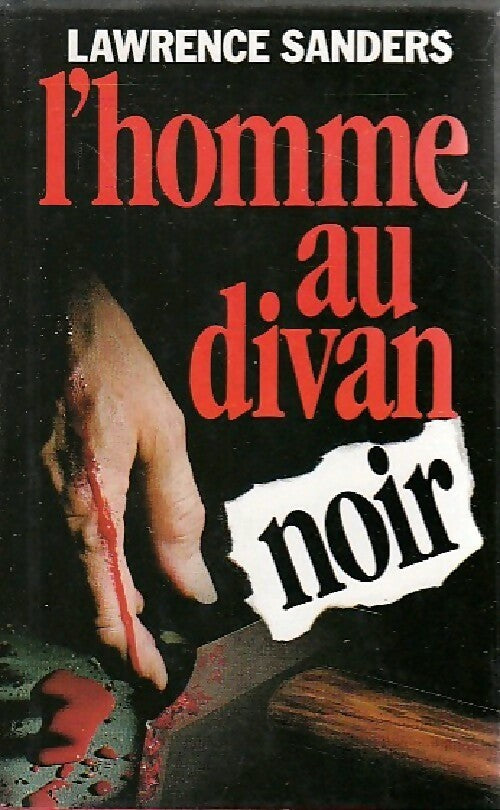 L'homme au divan noir - Lawrence Sanders - Livre