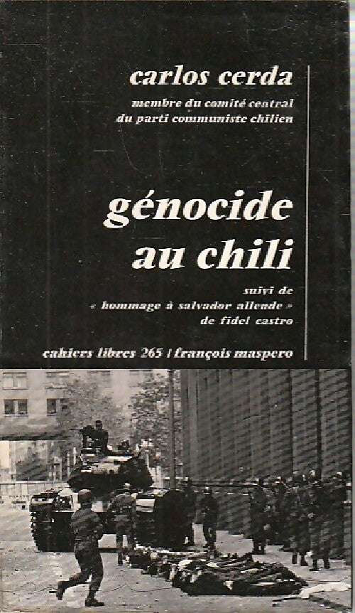 Génocide au Chili - Carlos Cerda - Livre