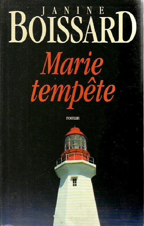 Marie-Tempête - Janine Boissard - Livre