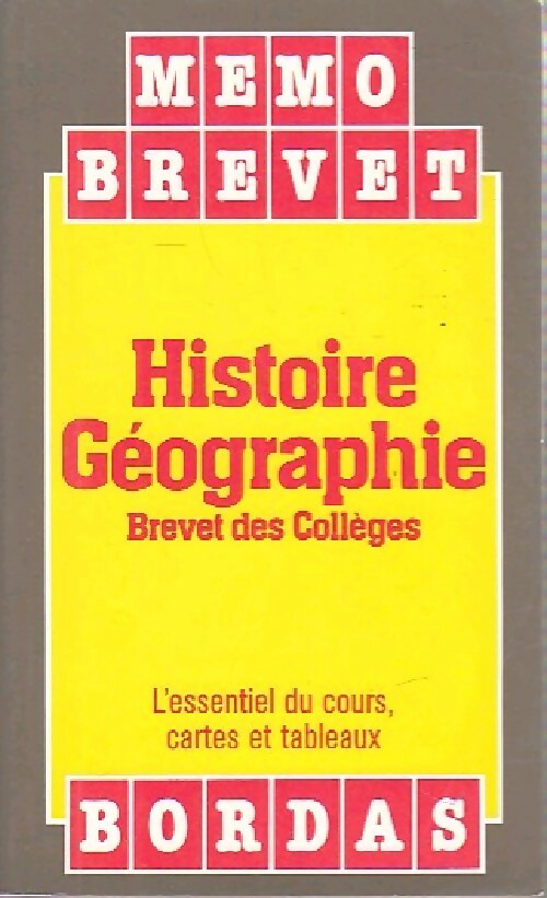 Histoire & géographie - Raphaëlle Denizeau, Pierre-Alain Rogues, Jean-Marc Wolff - Livre