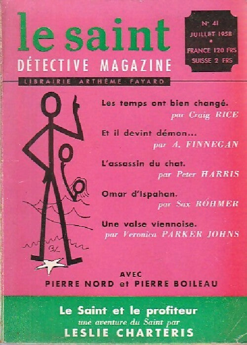 Le Saint n°41 - Collectif - Livre