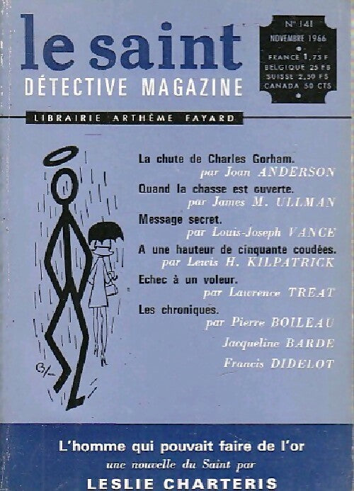 Le Saint n°141 - Inconnu - Livre
