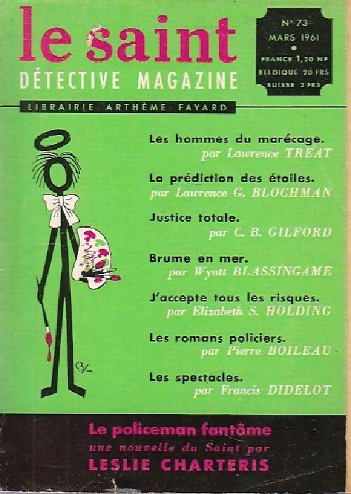 Le Saint n°73 - Inconnu - Livre