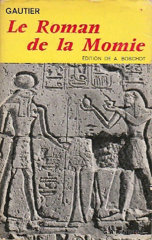 Le roman de la momie - Théophile Gautier - Livre