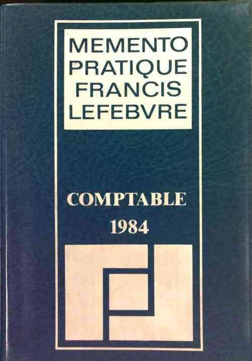 Comptable 1984 - Jean Raffegeau - Livre