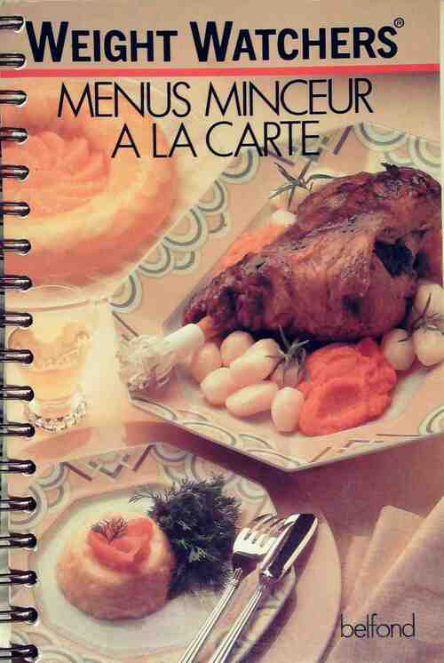 Menus minceur à la carte - Weight Watchers - Livre