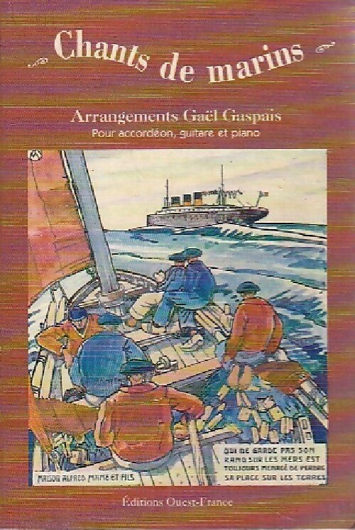 Chants de marins - Gaël Gaspais - Livre