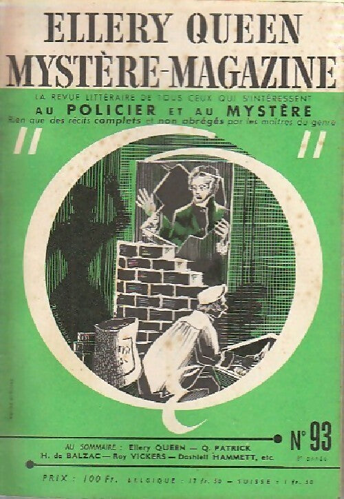 Mystère magazine n°93 - Collectif - Livre