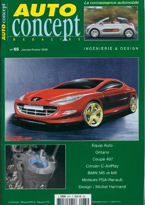 Auto concept n°65 - Collectif - Livre