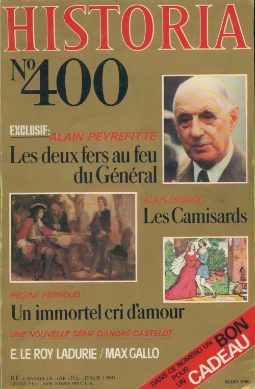 Historia n°400 : Les deux fers au feu du Général - Collectif - Livre
