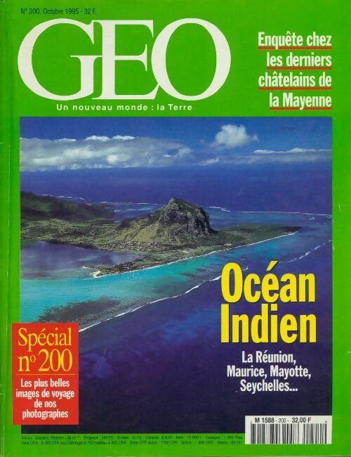 Géo n°200 : Océan indien - Collectif - Livre