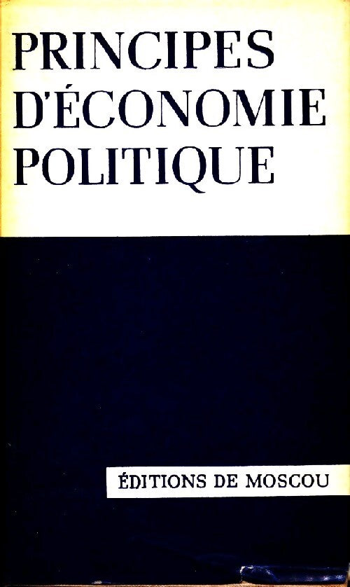 Principes d'économie politique - P. Nikitine - Livre
