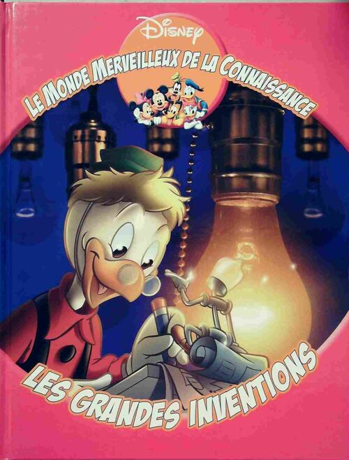 Les grandes inventions - Disney - Livre