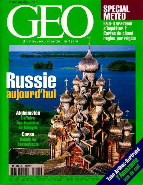 Géo n°267 : Russie aujourd'hui - Collectif - Livre