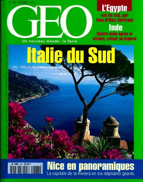 Géo n°268 : Italie du Sud - Collectif - Livre
