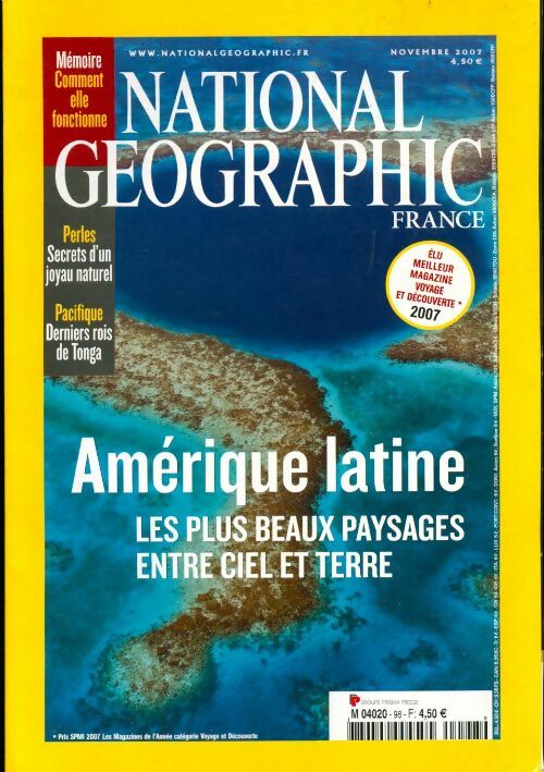National Geographic n°98 : Amérique latine - Collectif - Livre