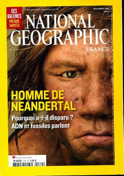 National Geographic n°110 : Homme de Neandertal - Collectif - Livre