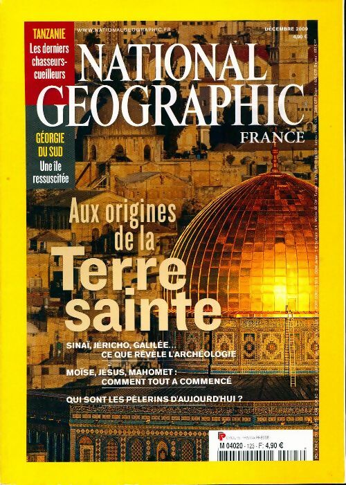 National Geographic n°123 : Aux origines de la terre sainte - Collectif - Livre