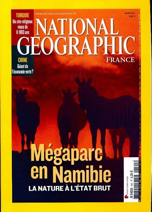 National Geographic n°141 : Mégaparc en Namibie - Collectif - Livre