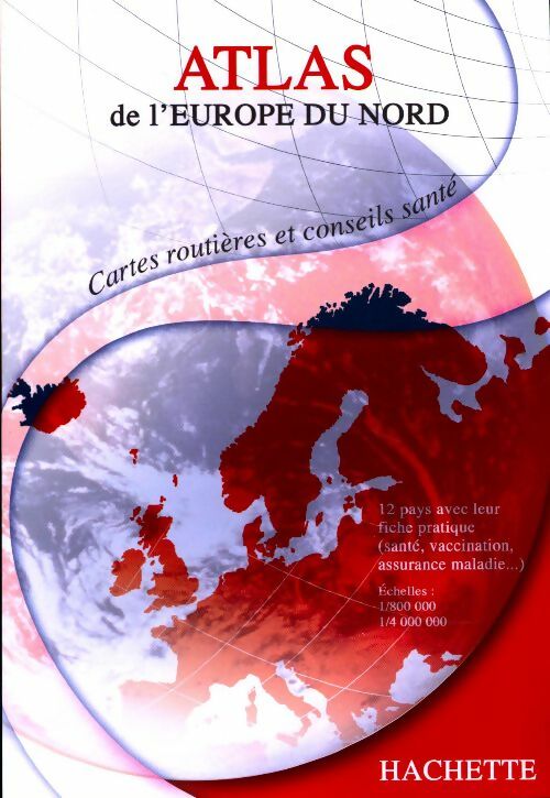 Atlas de l'Europe du nord - Inconnu - Livre