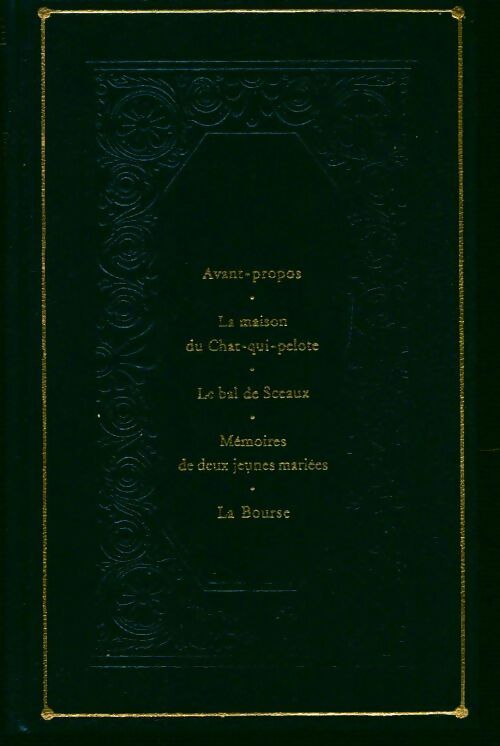 La comédie humaine Tome I : La maison du chat-qui-pelote / Le bal de sceaux / Mmémoires de deux jeunes mariés/ ... - Honoré De Balzac - Livre