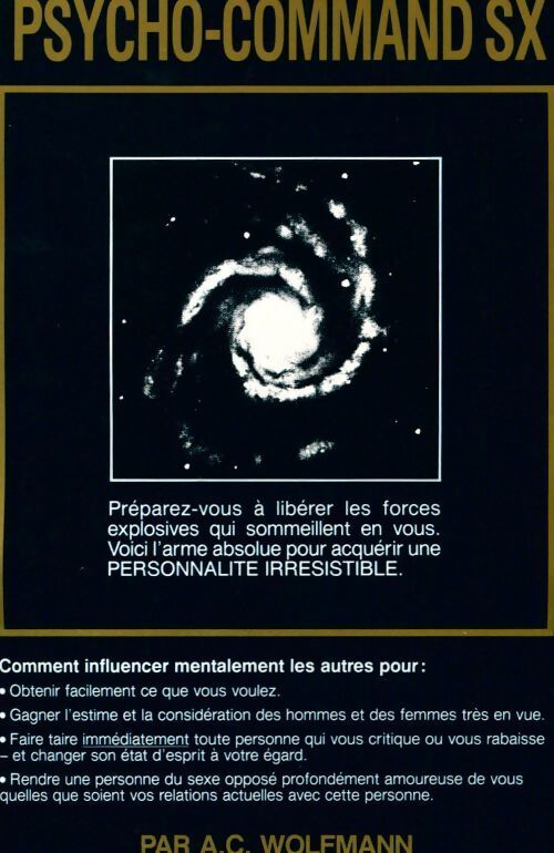 Psycho-command SX - Alain Clément Wolfmann - Livre