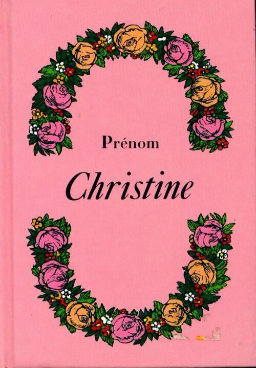 Christine - Inconnu - Livre