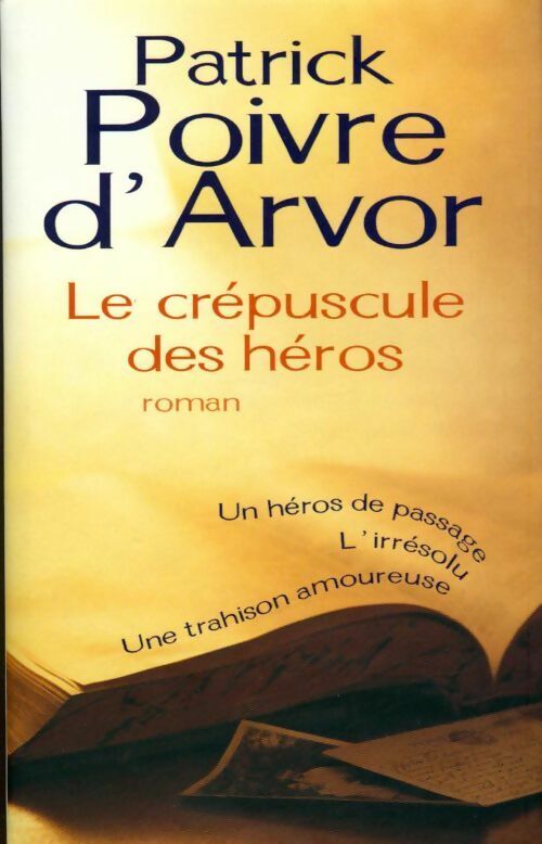 Le crépuscule des héros - Patrick Poivre d'Arvor - Livre