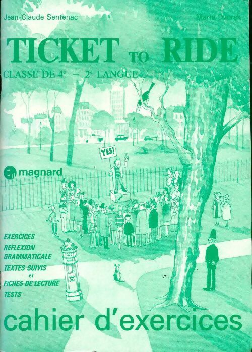 Anglais 4e ticket to ride. Cahier d'exercices - Marta DvoÏrak - Livre