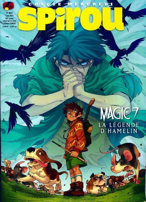 Spirou n°4130 : Magic 7, la légende d'Hamelin - Collectif - Livre