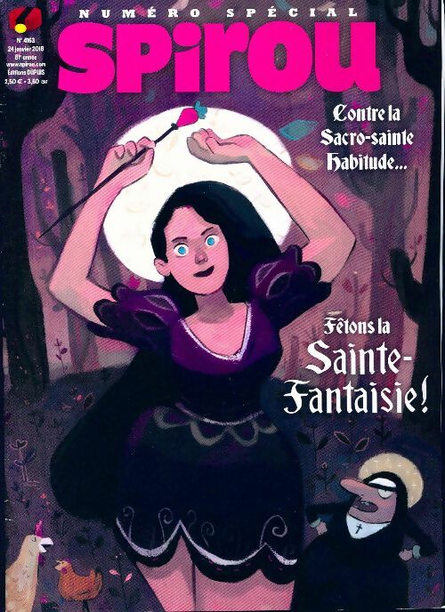 Spirou n°4163 : Fêtons la Sainte-Fantaisie - Collectif - Livre