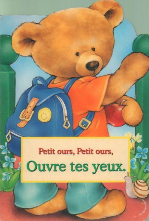 Petit ours, petit ours, ouvre tes yeux - Inconnu - Livre