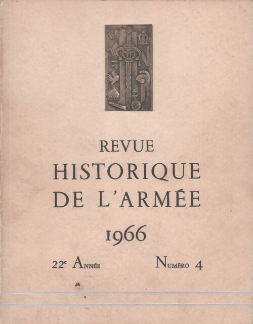 Revue historique de l?armée n°4 - P. Lyet - Livre
