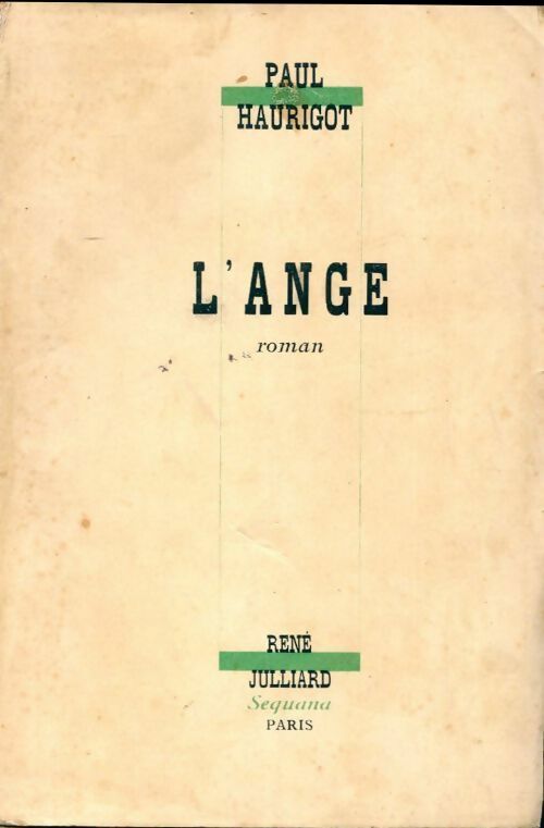 L'ange - Paul Haurigot - Livre