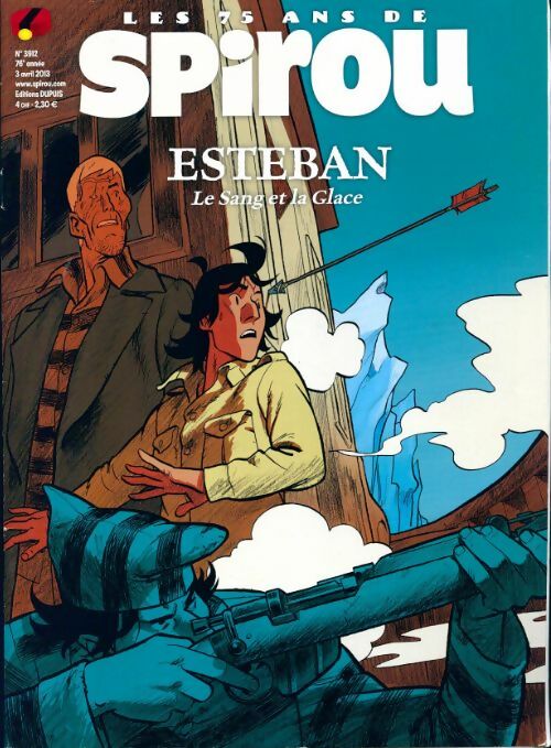 Spirou n°3912 : Esteban, Le sang et la glace - Collectif - Livre