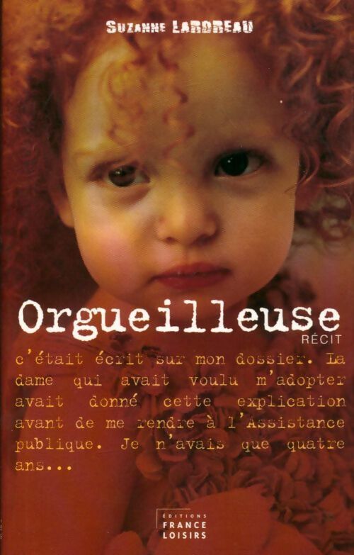 Orgueilleuse - Suzanne Lardeau - Livre