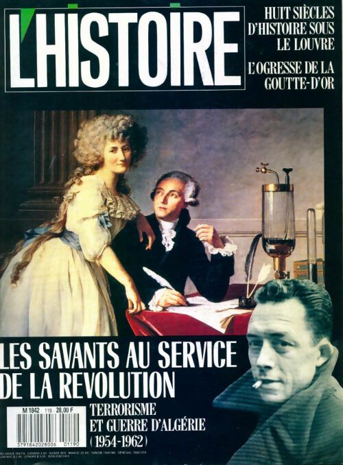 L'histoire n°119 : Les savants au service de la Révolution - Collectif - Livre