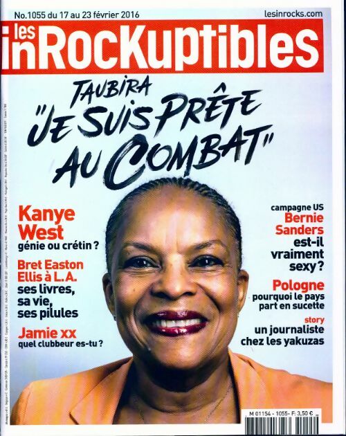 Les inRockuptibles n°1055 : Taubira - Collectif - Livre