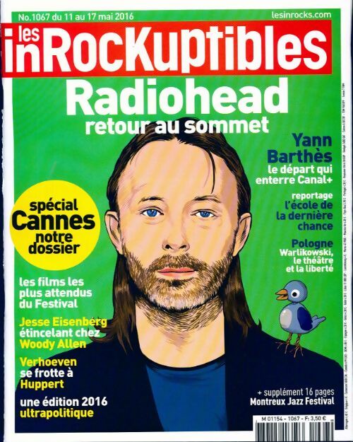 Les inRockuptibles n°1067 : Radiohead - Collectif - Livre