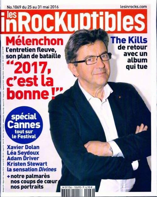 Les inRockuptibles n°1069 : Mélenchon - Collectif - Livre