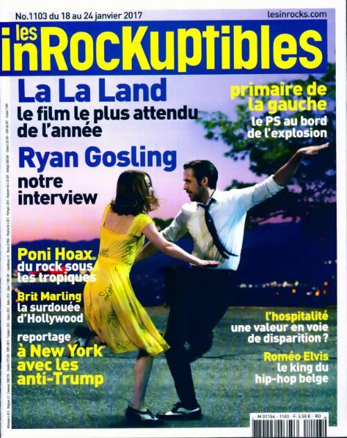 Les inRockuptibles n°1103 : La la land - Collectif - Livre