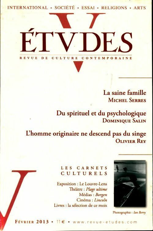 Etudes n°418-2 - Collectif - Livre